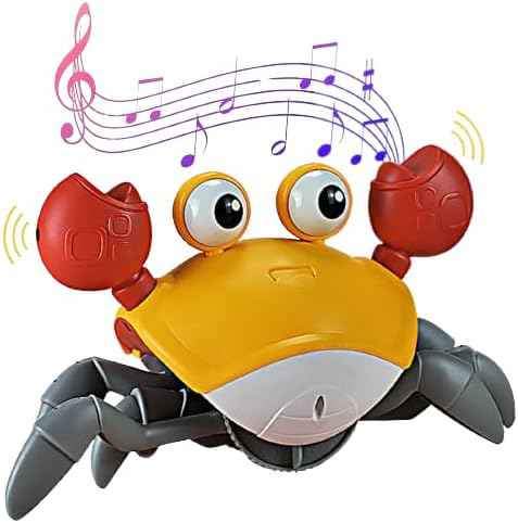 Sensing Crawling Crab Interactive Walking Dancing Toy