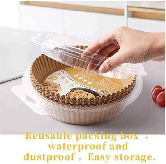 Air Fryer Parchment Paper, 7.9 inch Non-stick Liners, Baking Paper for Air Fryer, Disposable Paper