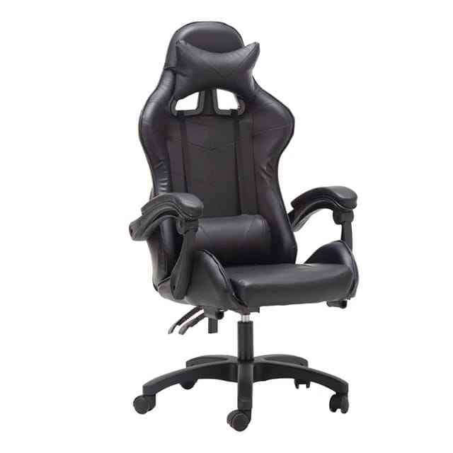 Aksonz Gaming Chair 127x84x50 High Back Office Desk Chair, Adjustable Height xBlack