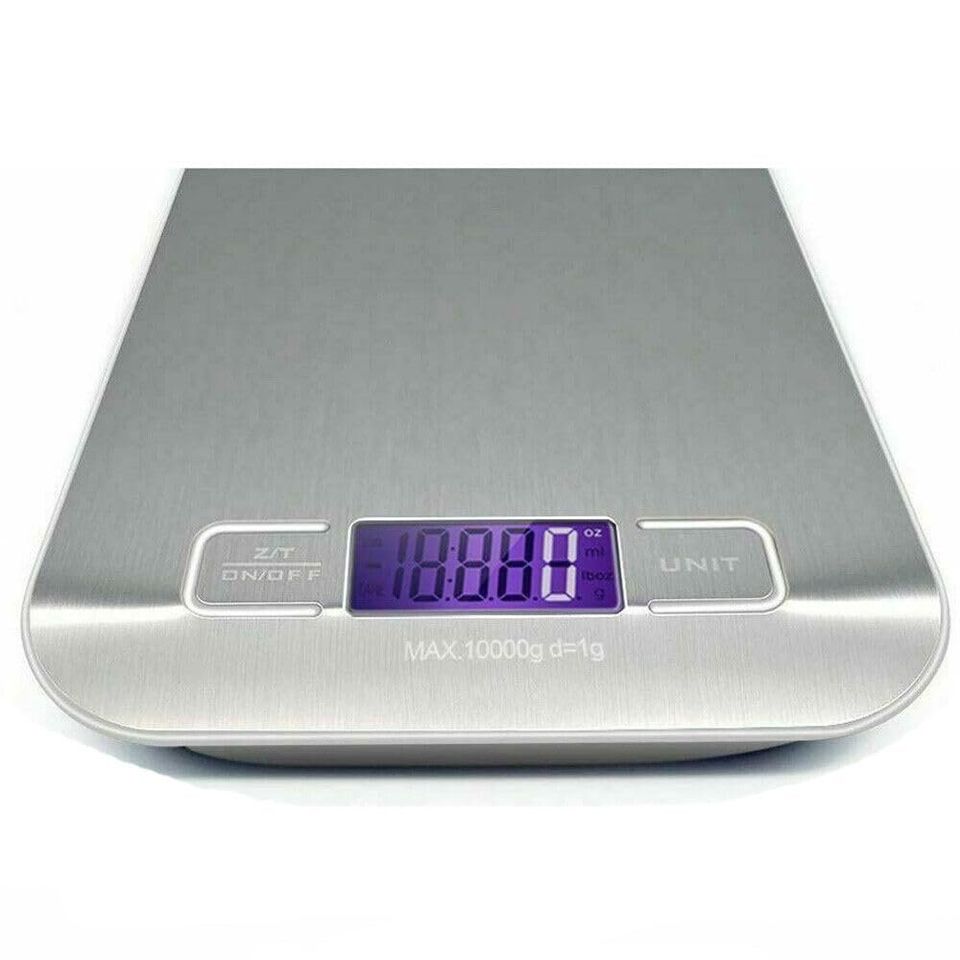 Digital LCD Electronic Kitchen Household Weighing Food Cooking Scales 0 to10KG/Gram/oz MND