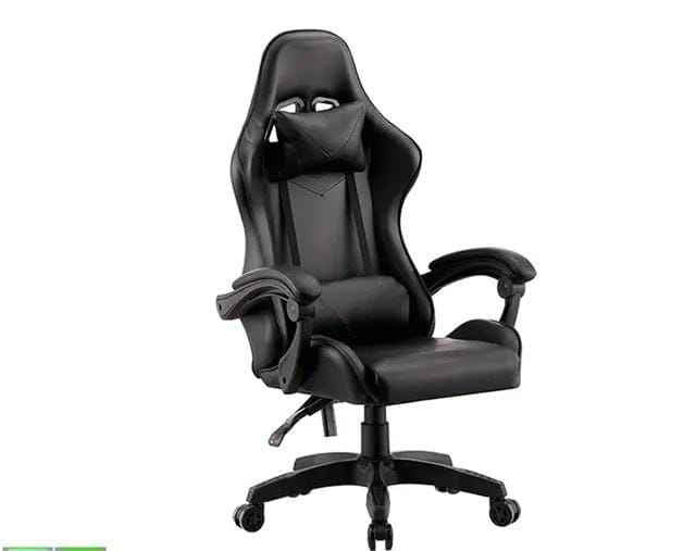 Aksonz Gaming Chair 127x84x50 High Back Office Desk Chair, Adjustable Height xBlack