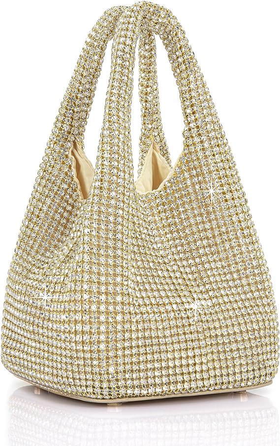 Sparkly Evening Bags Glitter Rhinestone Handbag for Party