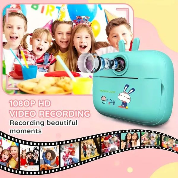 Kids Camera for Girls Boys, Kids Selfie Camera Toy 13MP 1080P HD Digital Video Camera