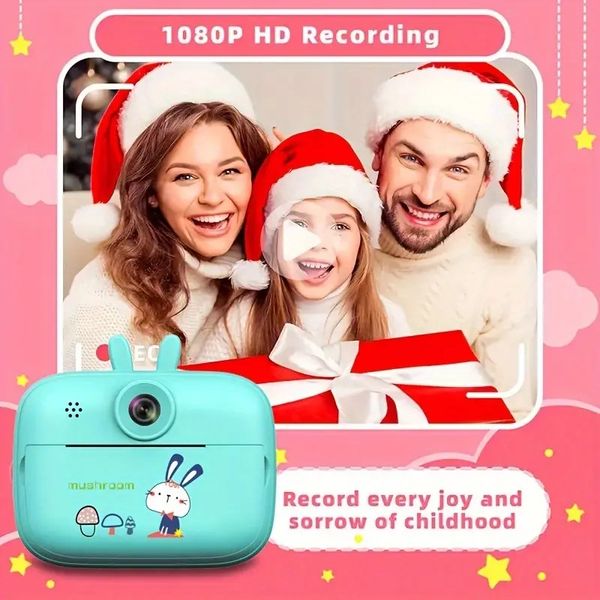 Kids Camera for Girls Boys, Kids Selfie Camera Toy 13MP 1080P HD Digital Video Camera