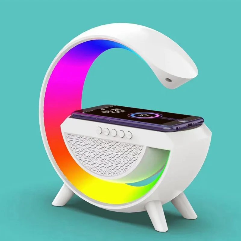 RGB Atmosphere Lamp, Color Changing Mood Light with Wireless Charger