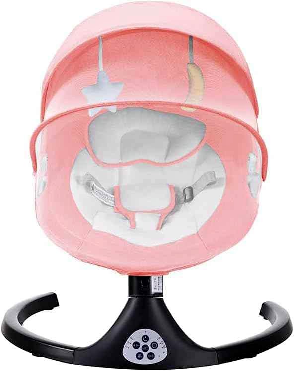 Bluetooth Electric Rocker Baby Swing Bouncer Seat Chair w/Music